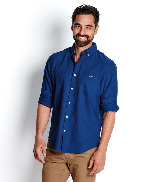 VIneyard Vines | Solid Oxford Slim Tucker Shirt