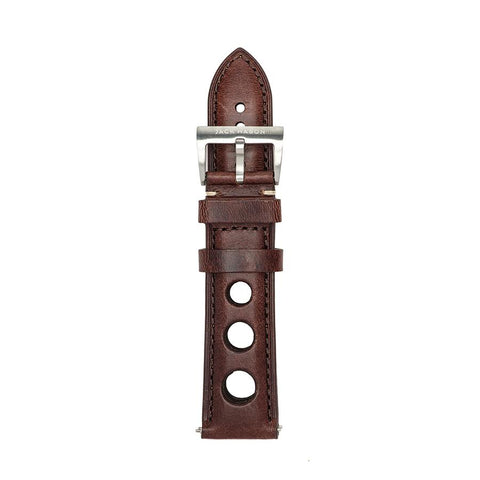 Jack Mason | Brown Leather Racing Strap 22mm
