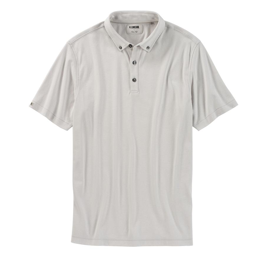 Linksoul - Stanford Short Sleeve Polo - Salt