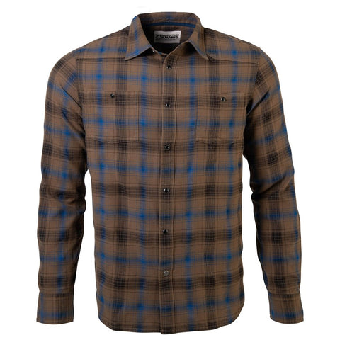 Mountain Khaki | Saloon Flannel Shirt