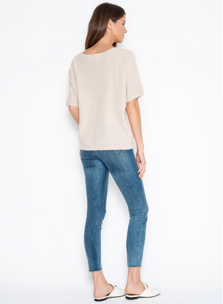 One Grey Day | Koa Cashmere Boxy Tee