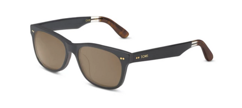 TOMS Eyewear | Beachmaster 301 Matte Black/Honey Zeiss