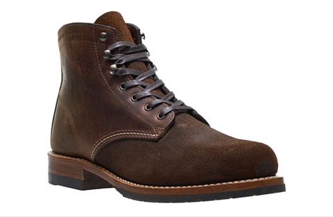 Wolverine | Evans 1000 Mile Boot Two Tone Sueded Dark Brown