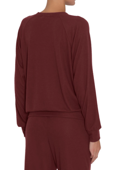 Eberjey | Mina Ringer Sweatshirt