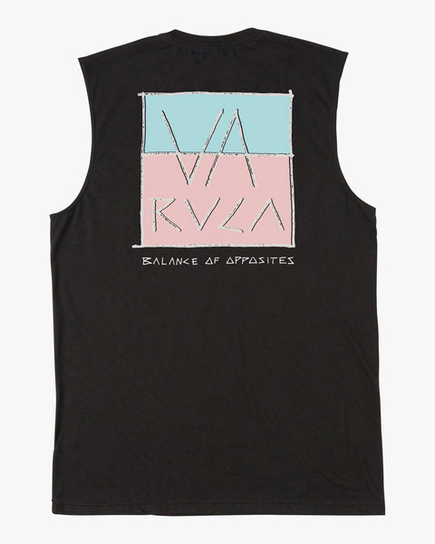 RVCA | Split Scrawl Tank - Black